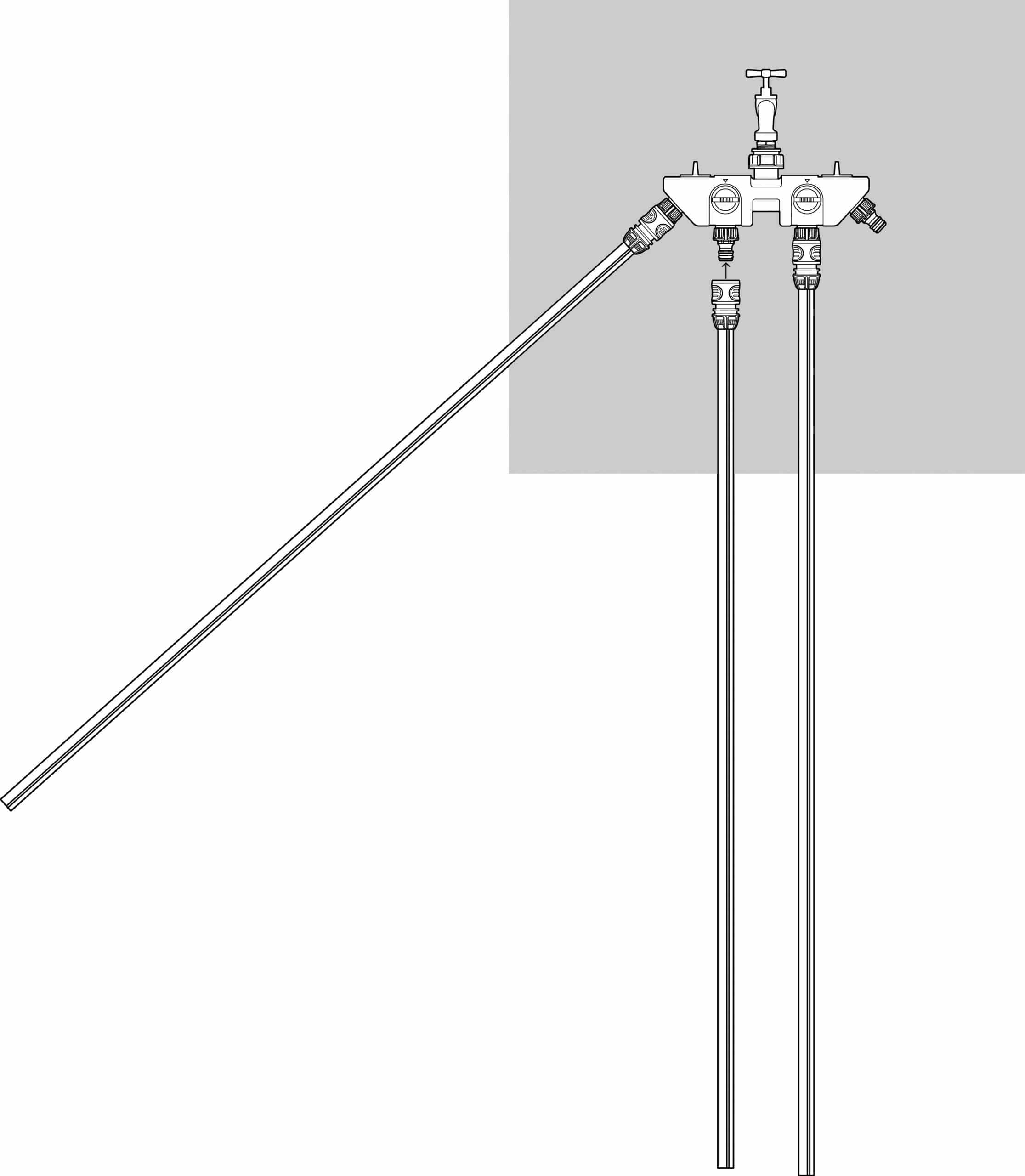 GARDENA - Válvula Torneira Distribuição