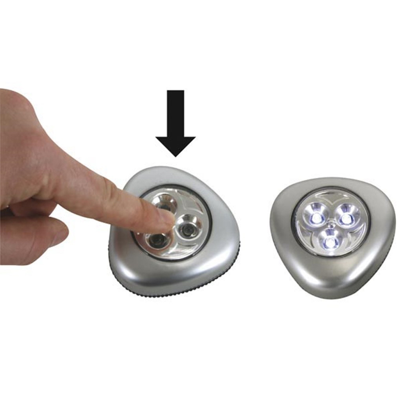 PEREL - Conjunto Lâmpadas LED Autoadesivas 3UN