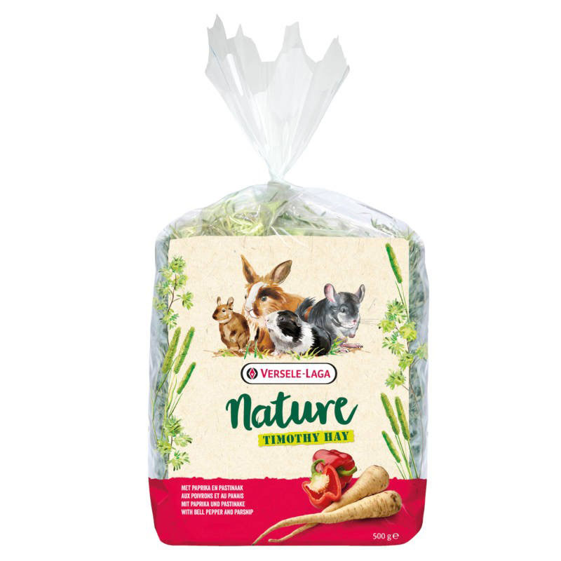 VERSELE LAGA - Feno Timothy Pimentão e Pastinacas 500Gr