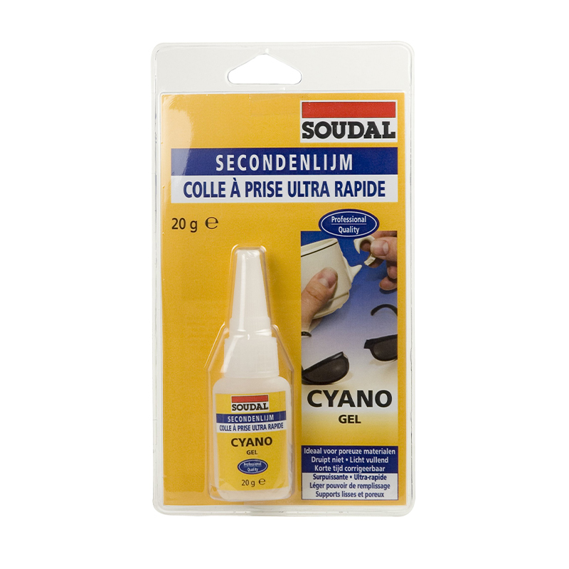 SOUDAL - Cola Liquida Instantânea Cyanofix 20Gr