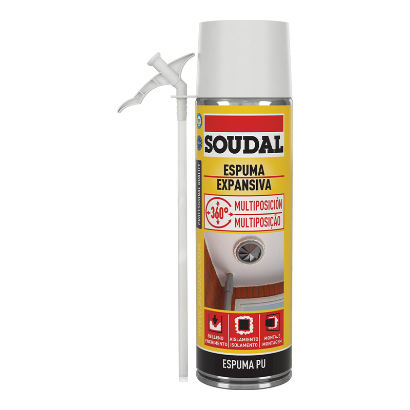 SOUDAL - Espuma Multiposições 360 500Ml