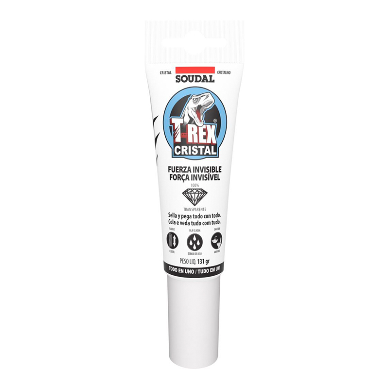 SOUDAL - Cola e Veda T-Rex Cristal 125Ml
