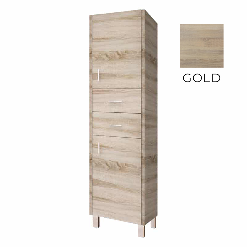 Coluna Alta New 2 Portas + 2 Gavetas 40CM