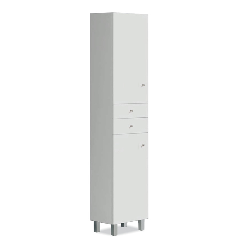 Coluna Alta Eco 1 Porta + 2 Gavetas 40CM