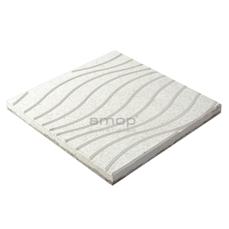 AMOP - Relevo Polido 213 Branco 40X40X3.0