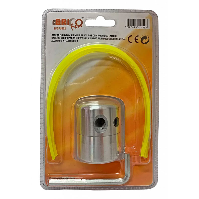 BRICOFER - Cabeça Fio Nylon Alumínio