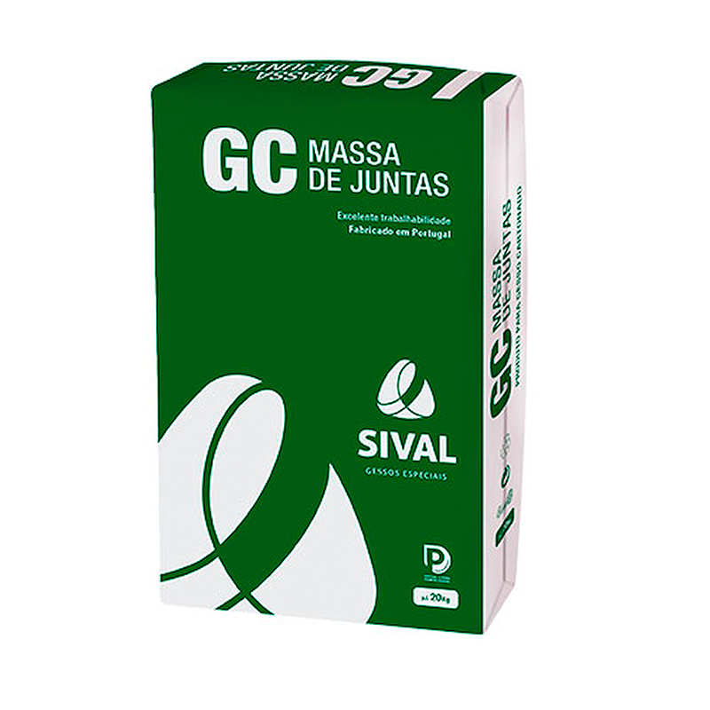 SIVAL - Massa Juntas Gesso Cartonado 24H 5Kg