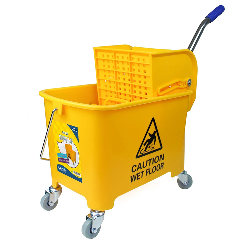LERIO - Carro Limpeza Profissional com Prensa 1X20L
