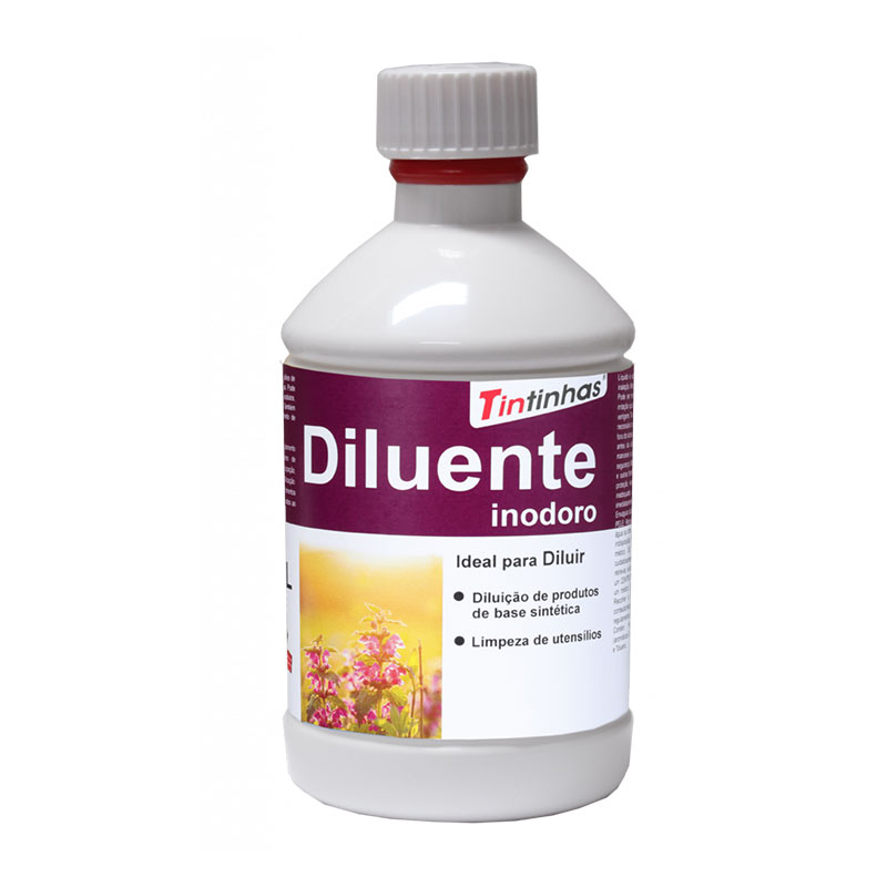 TINTINHAS - Diluente Sintético Inodoro 500Ml