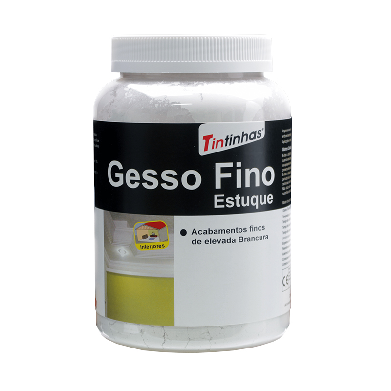 TINTINHAS - Gesso Fino Estuque 1KG