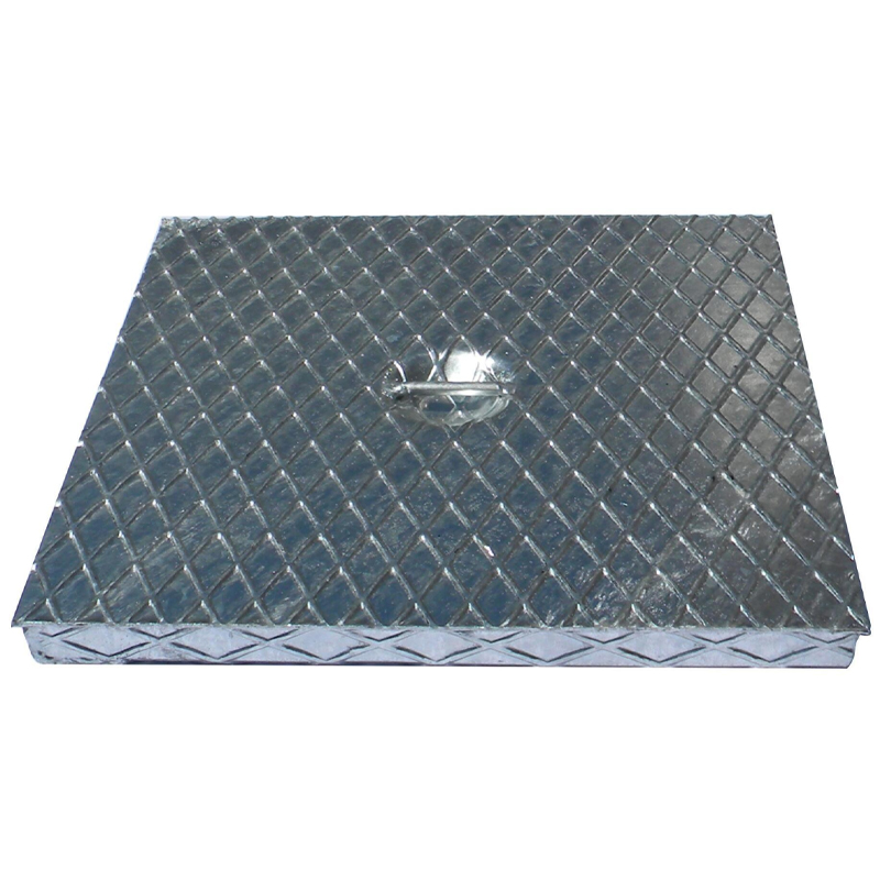 CAPA - Tampa Galvanizada Rasa 500X410X25