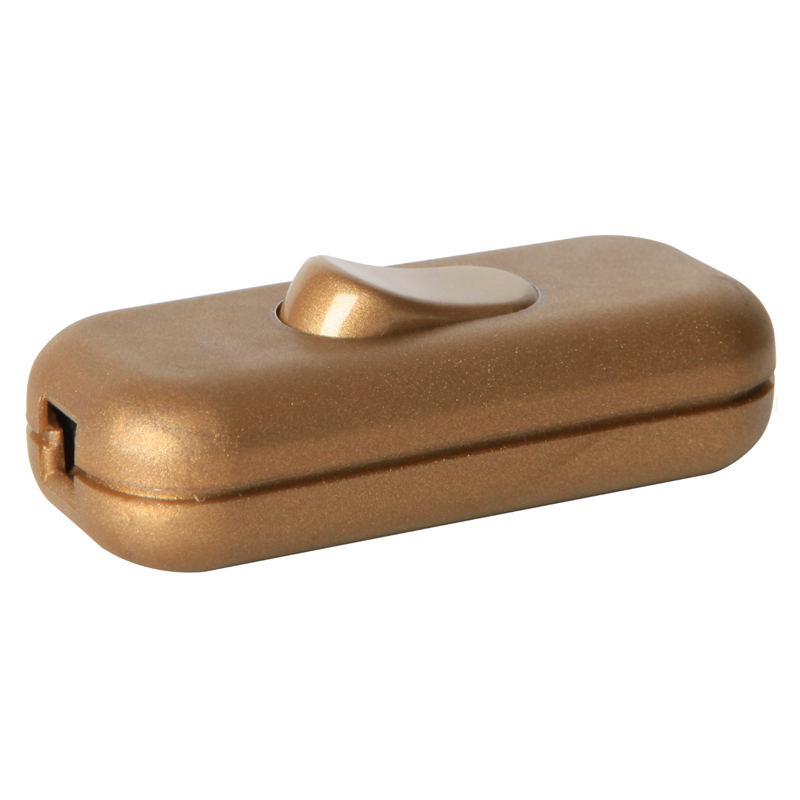 NORTECNICA - Interruptor Passagem Dourado
