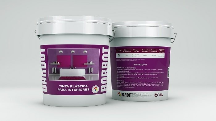 BARBOT - Tinta Plástica Interior Branca 5L
