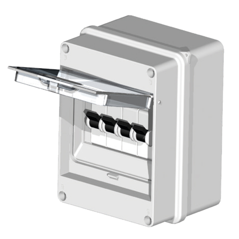 JSL - Quadro Caixa Estanque 4+1 Módulos