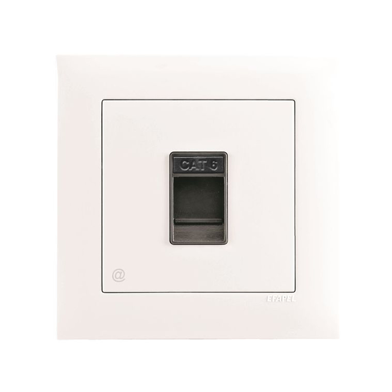 EFAPEL - Tomada Rj45 Cat 5E Utp Branca Lg90