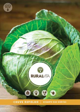 RURAL VITA - Semente Couve Repolho Gigante das Hortas