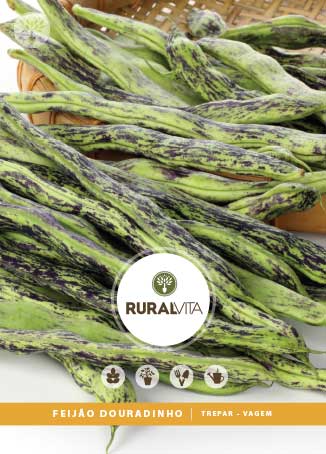 RURAL VITA - Semente Feijão Douradinho Trepar Vagem