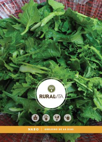 RURAL VITA - Semente Nabo Greleiro 60 Dias