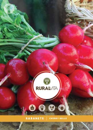 RURAL VITA - Semente Rabanete Cherry Belle