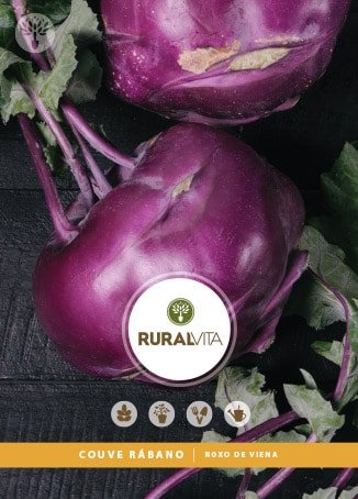 RURAL VITA - Semente Couve Rábano Roxo De Viena