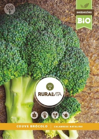 RURAL VITA - Semente Couve Brócolo Verde Calabrese Bio