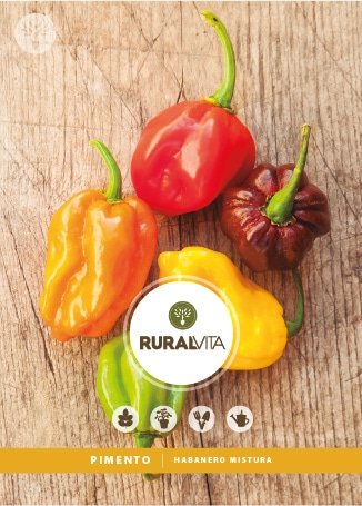 RURAL VITA - Semente Pimento Habanero Mistura