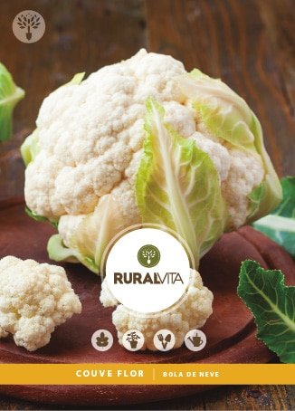 RURAL VITA - Semente Couve Flor Bola de Neve