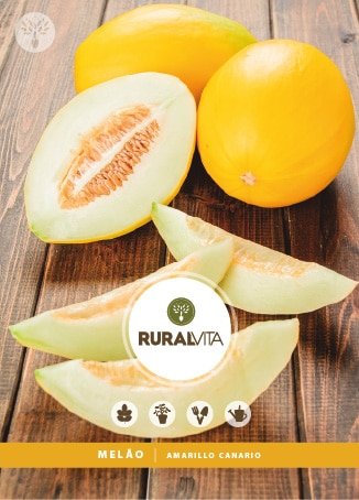 RURAL VITA - Semente Melão Amarillo Canário