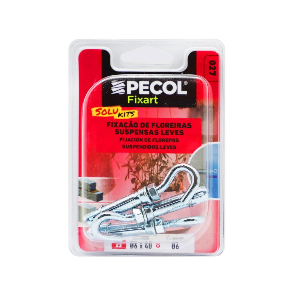 PECOL - Kit Bucha Metálica Expansão 4 Segmentos