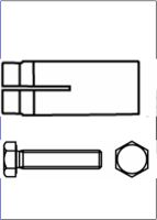 PECOL - Box Bucha Metálica com Parafuso