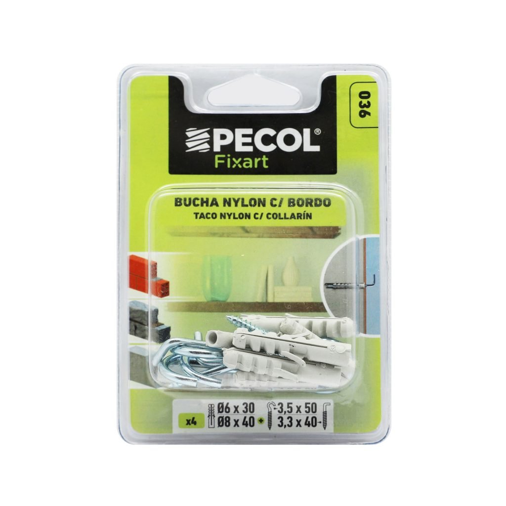 PECOL - Kit Aplicação Prateleiras M6/M8