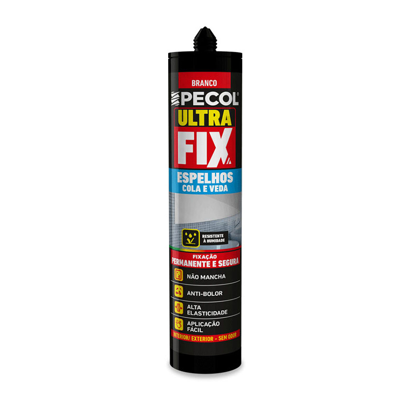 PECOL - Cola Espelhos Ultrafix Branco 280Ml
