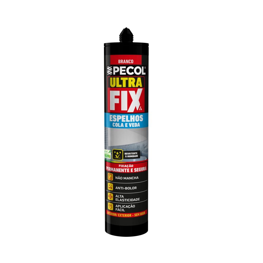 PECOL - Cola Espelhos Ultrafix Branco 280Ml