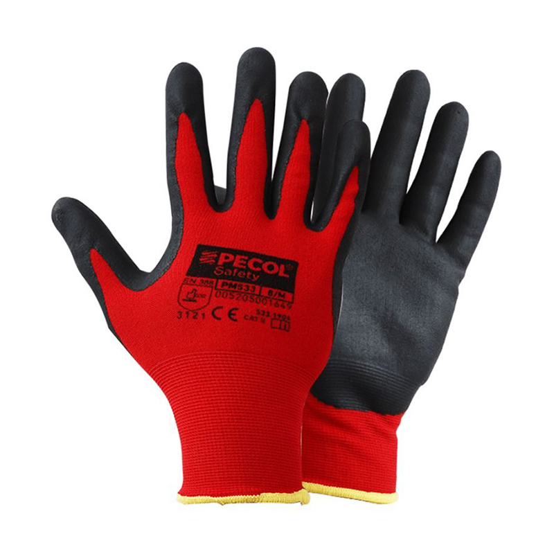 PECOL - Luva Spandex Nitrilo Foam L