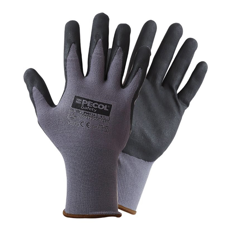 PECOL - Luva Spandex Nitrilo Foam XL