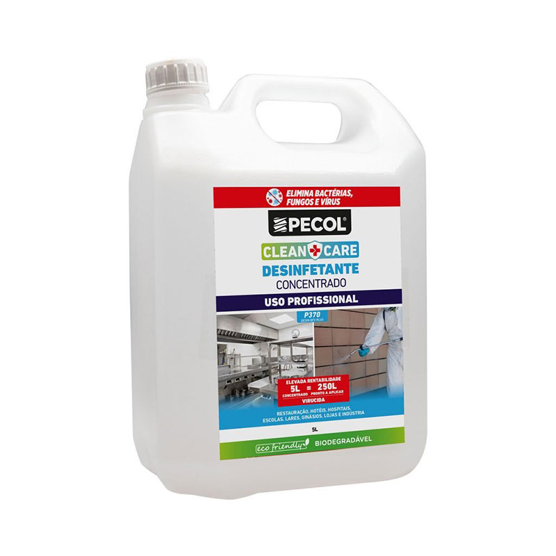 PECOL - Desinfetante Multisuperfícies P370 Concentrado 5L
