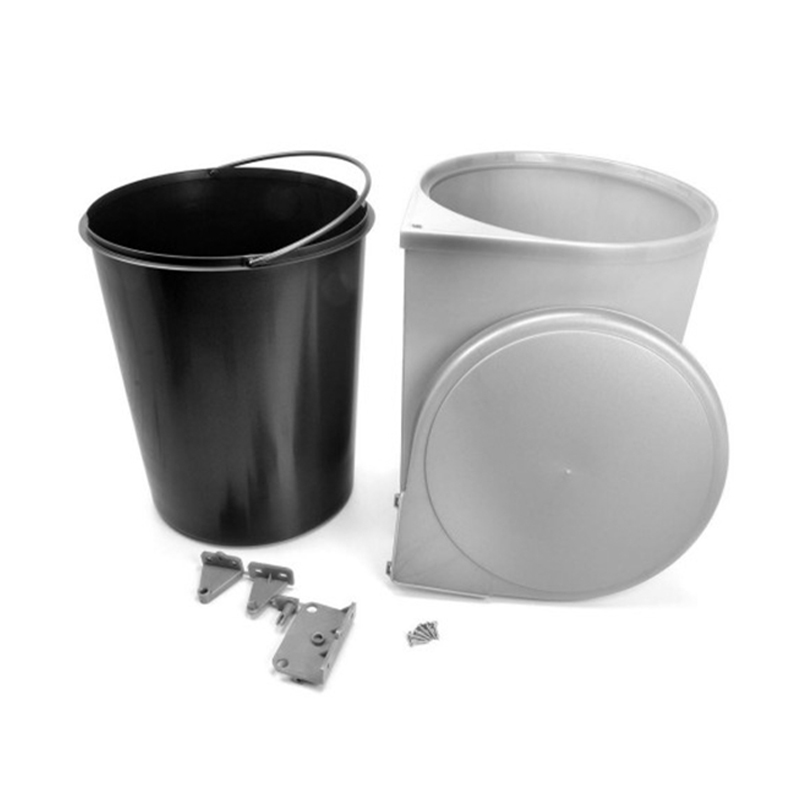 INTERFER - Balde Lixo Redondo 13L Cinza