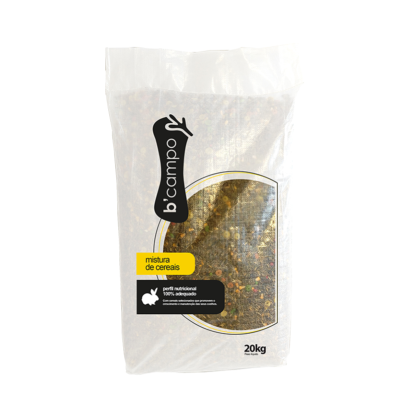 B'CAMPO - Mistura Cereais R05 Coelhos 20Kg