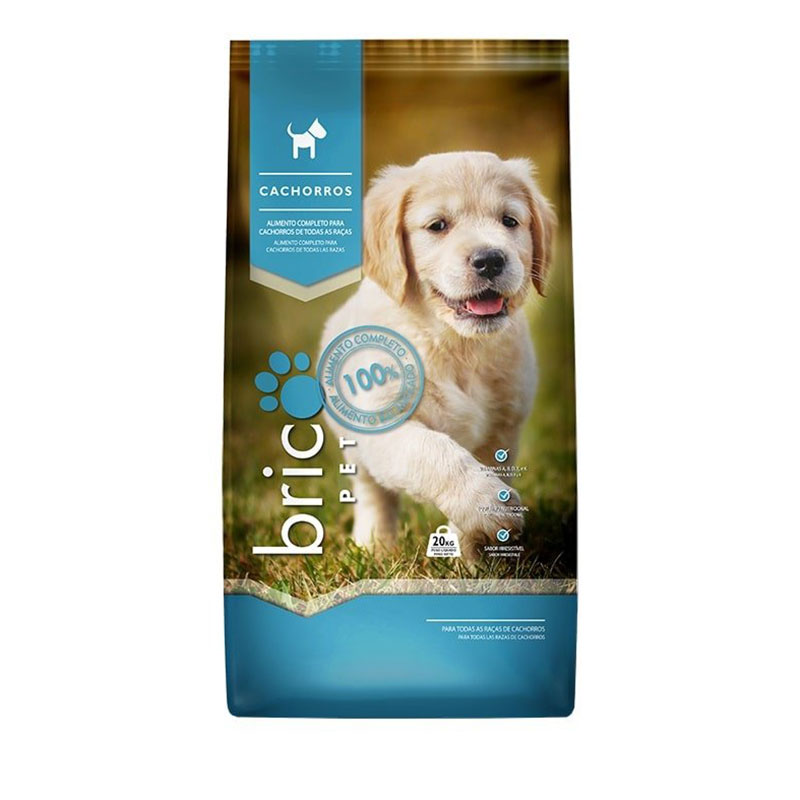 BRICOPET - Alimento Seco Cão Cachorros 20Kg