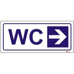 AMAN - PVC Wc Seta Para A Direita
