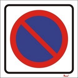 AMAN - Autocolante Estacionamento Proibido