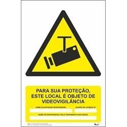 AMAN - Autocolante Local com Videovigilância