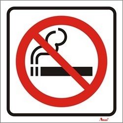 AMAN - Autocolante Proibido Fumar
