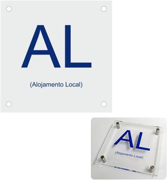 AMAN - Placa Acrílica 