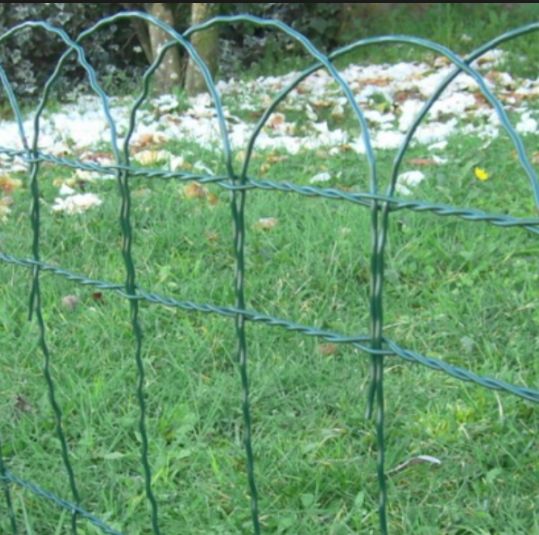 Rede Jardim Plástico Verde 0.65X25M