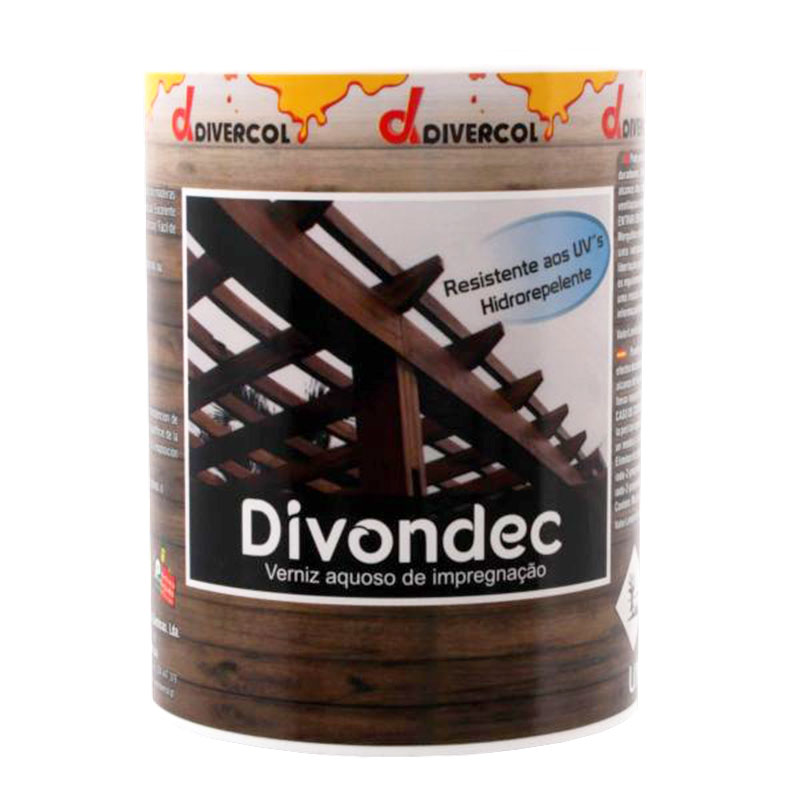 DIVERCOL - Divondec Preto/Wengue 5L