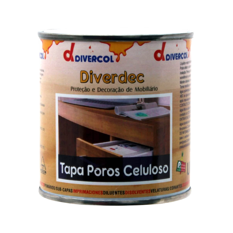 DIVERCOL - Tapa Poros Celuloso 0.25L