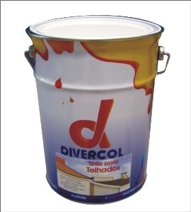 DIVERCOL - Tinta Telhas Encarnada 5L