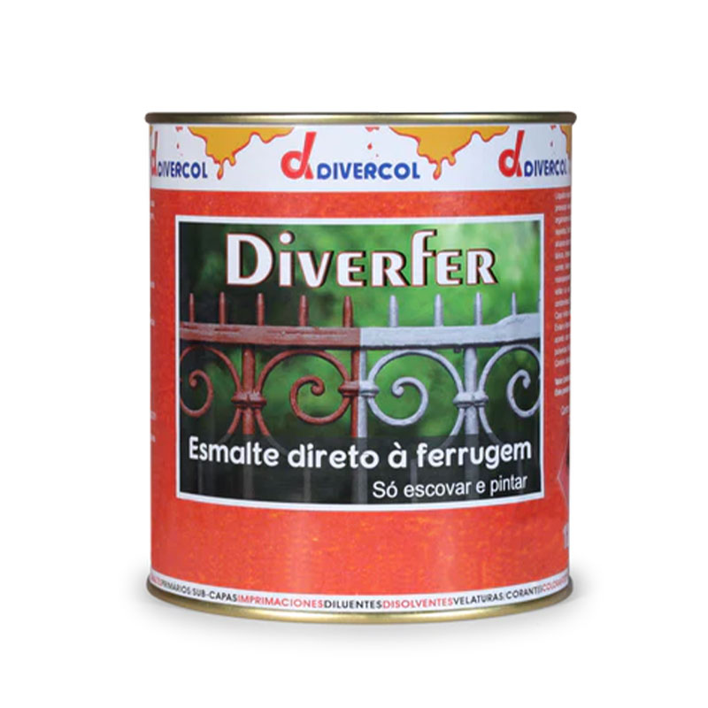 DIVERCOL - Diverfer Ferrugem Branco 250Ml