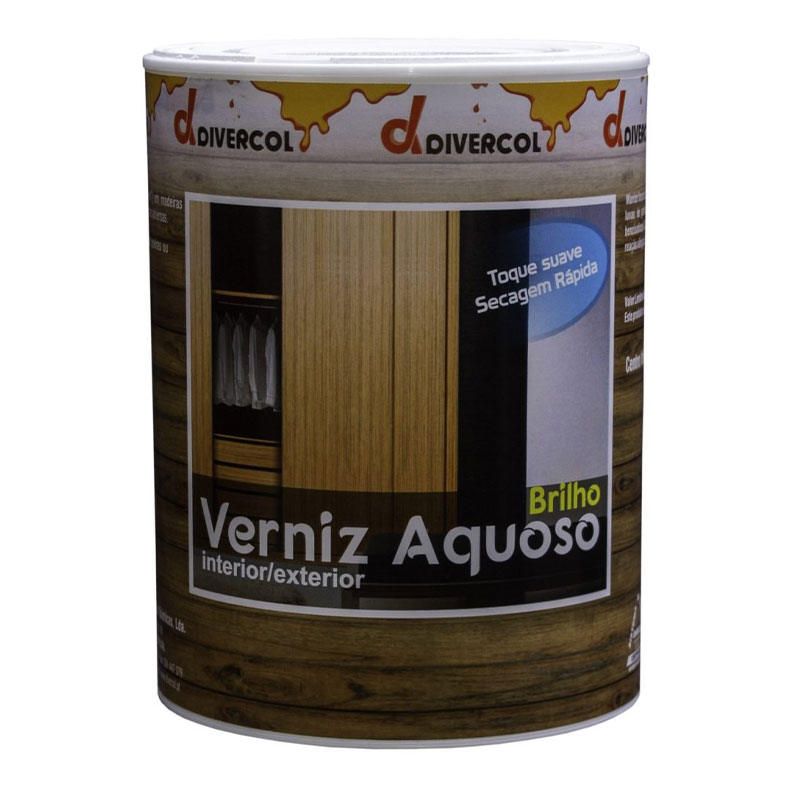 DIVERCOL - Diverdec Verniz Aquoso Exterior Branco 750ML